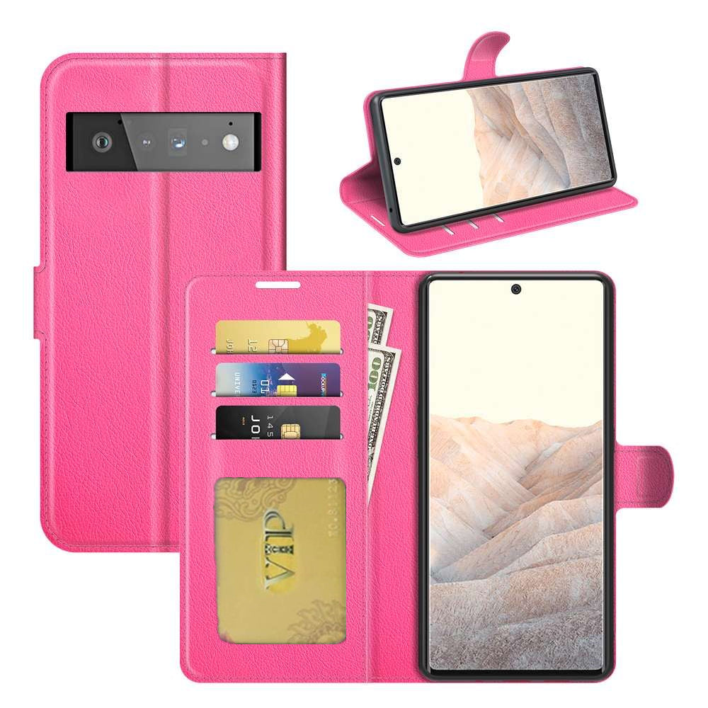 Leather Folio Wallet Case for Google Pixel 6 Pro Leather Folio Wallet Case for Google Pixel 6 Pro